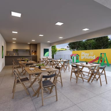 Espaço Gourmet e Playground — Realize Mosaico